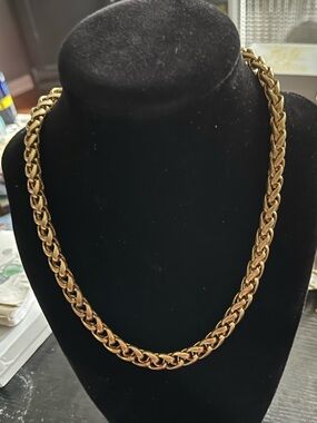 Aigner Classic Gold Chain Necklace - Women Jewelry
